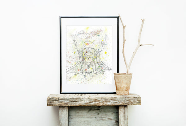 Anatomical Head and Neck Splatter