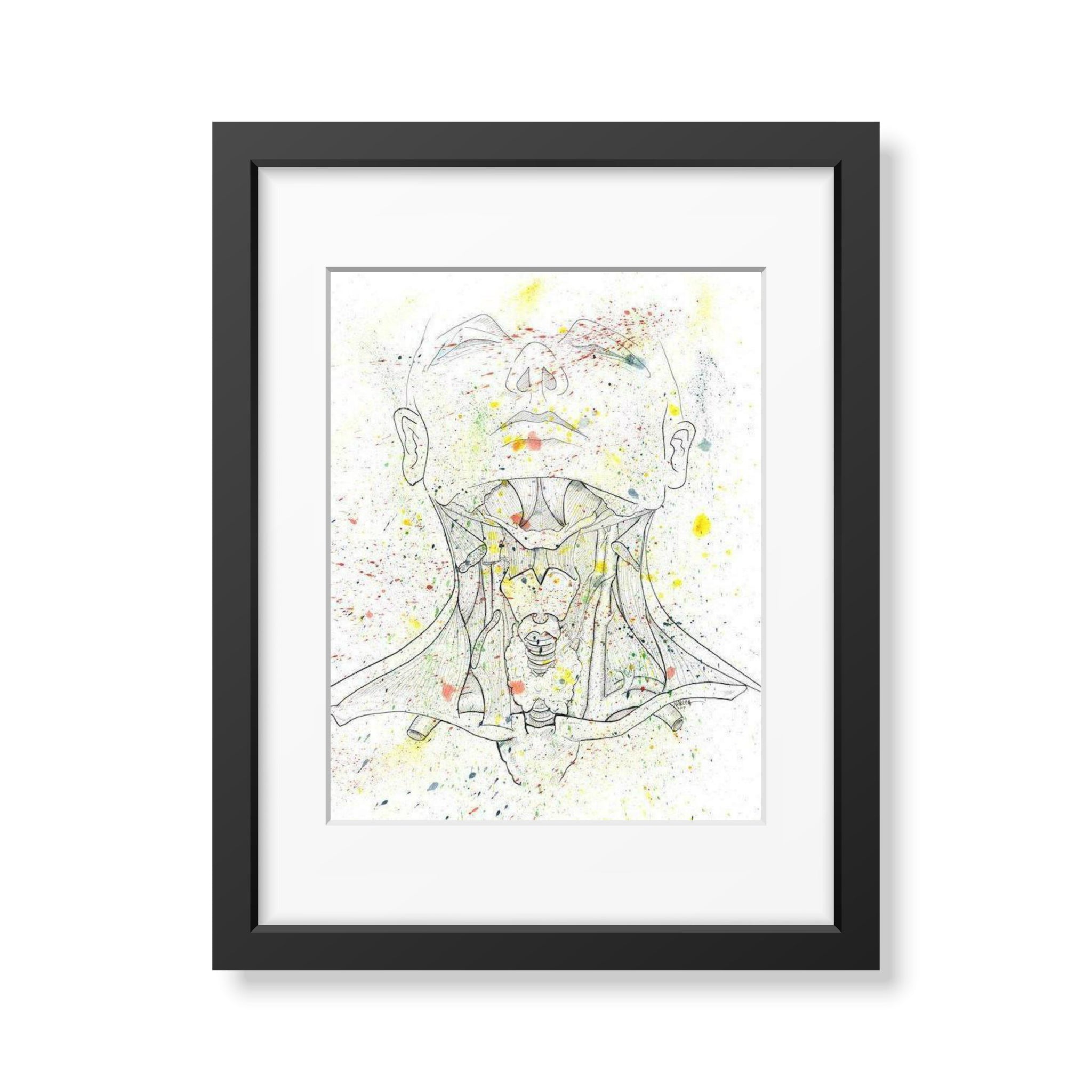 Anatomical Head and Neck Splatter