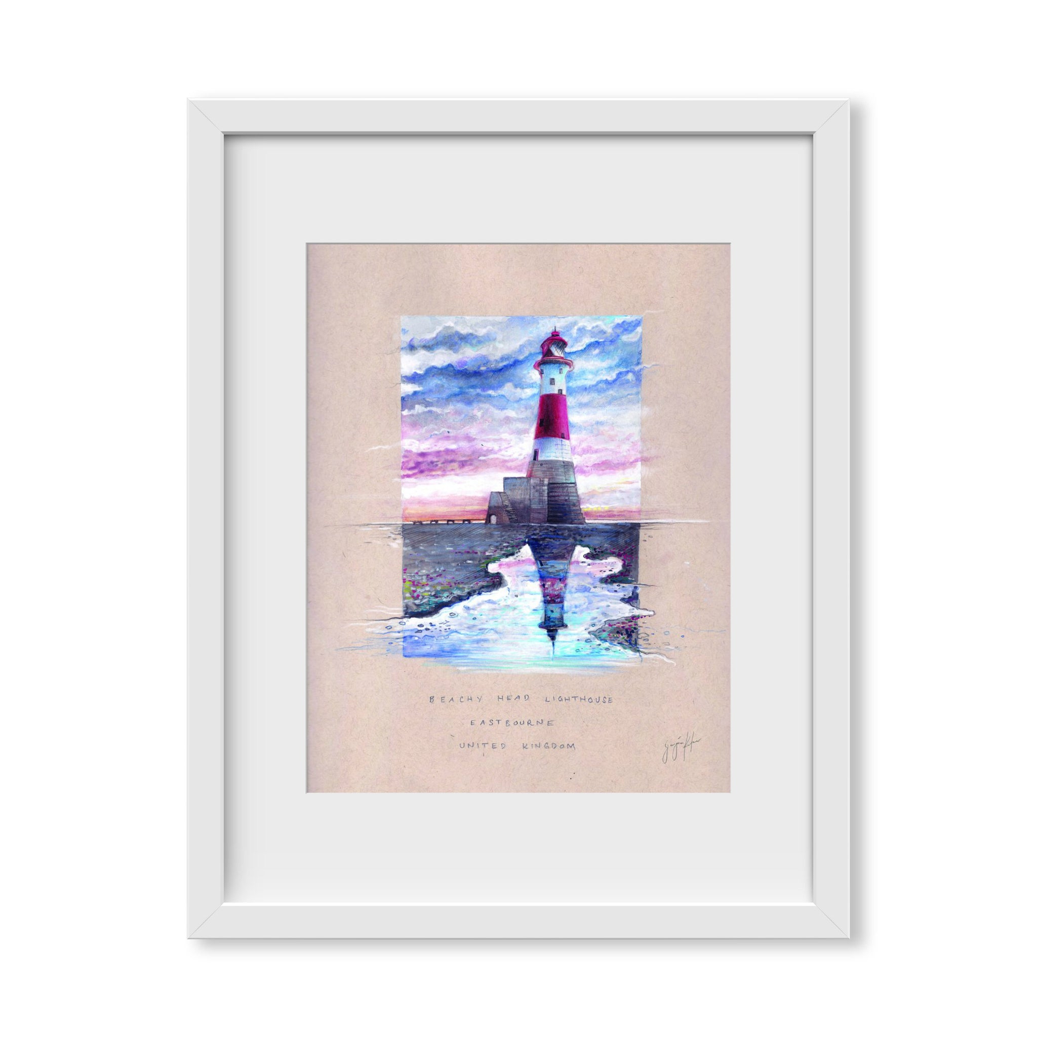 Beachy Head Lighthouse, Eastbourne UK