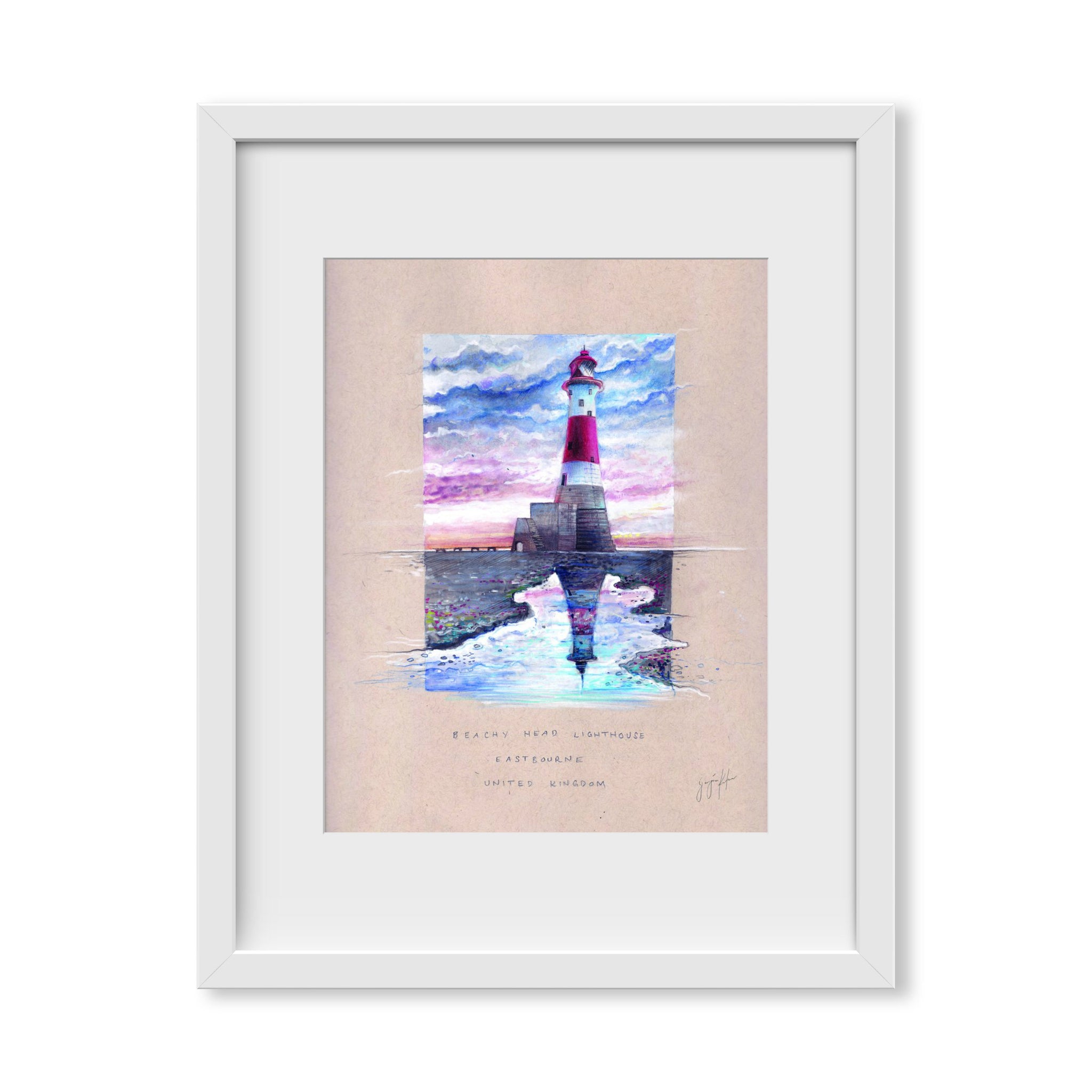 Beachy Head Lighthouse, Eastbourne UK from Architectural Altruism - A Lighthouse Collective