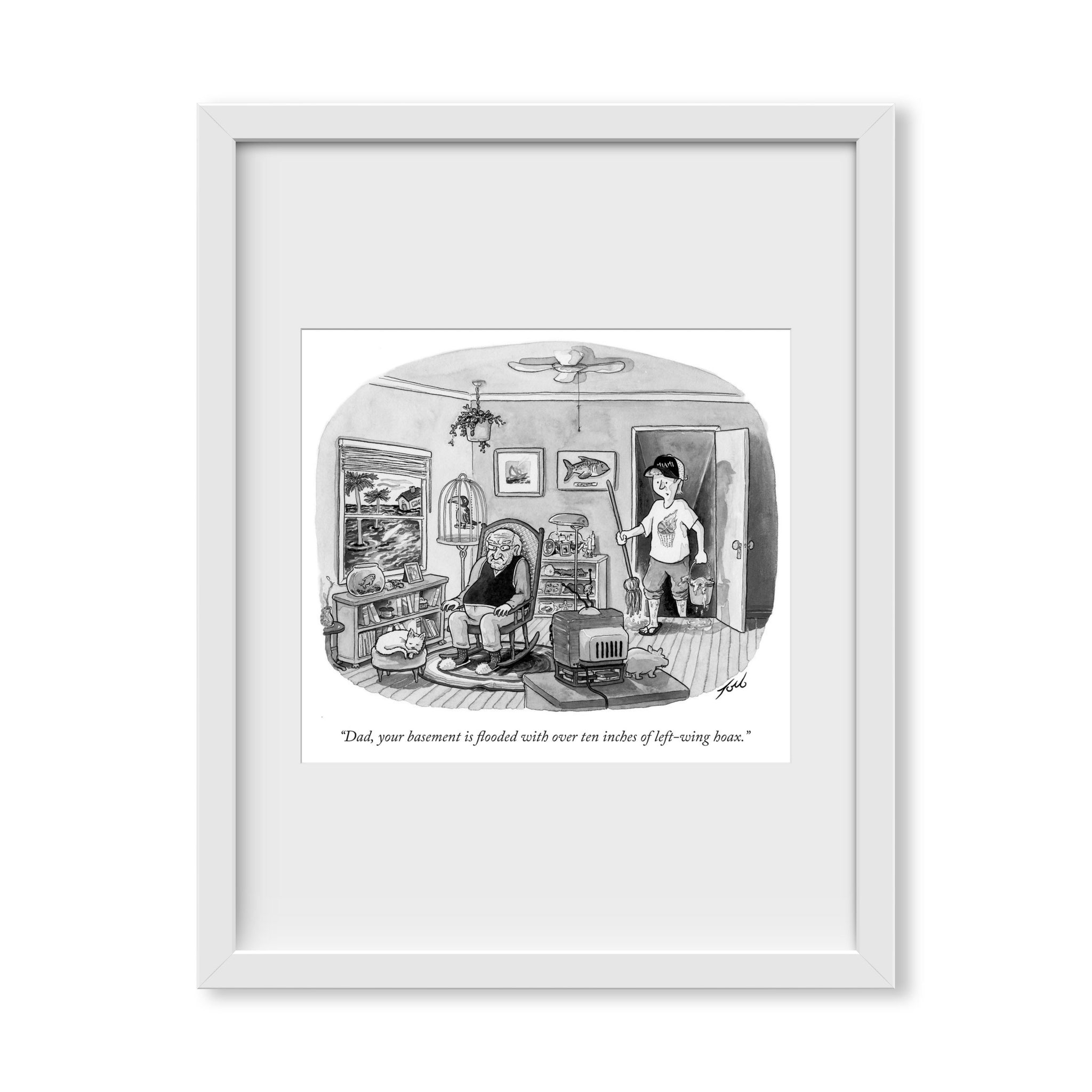 Dad Your Basement is Flooded