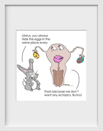 Easter Egg Uterus