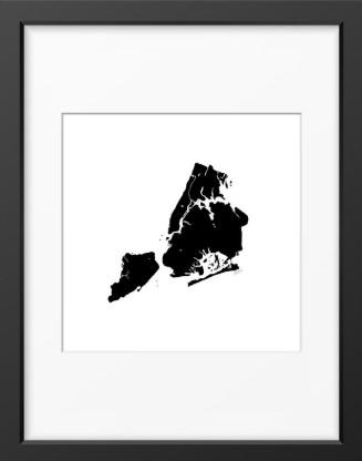 Five Boroughs in Black