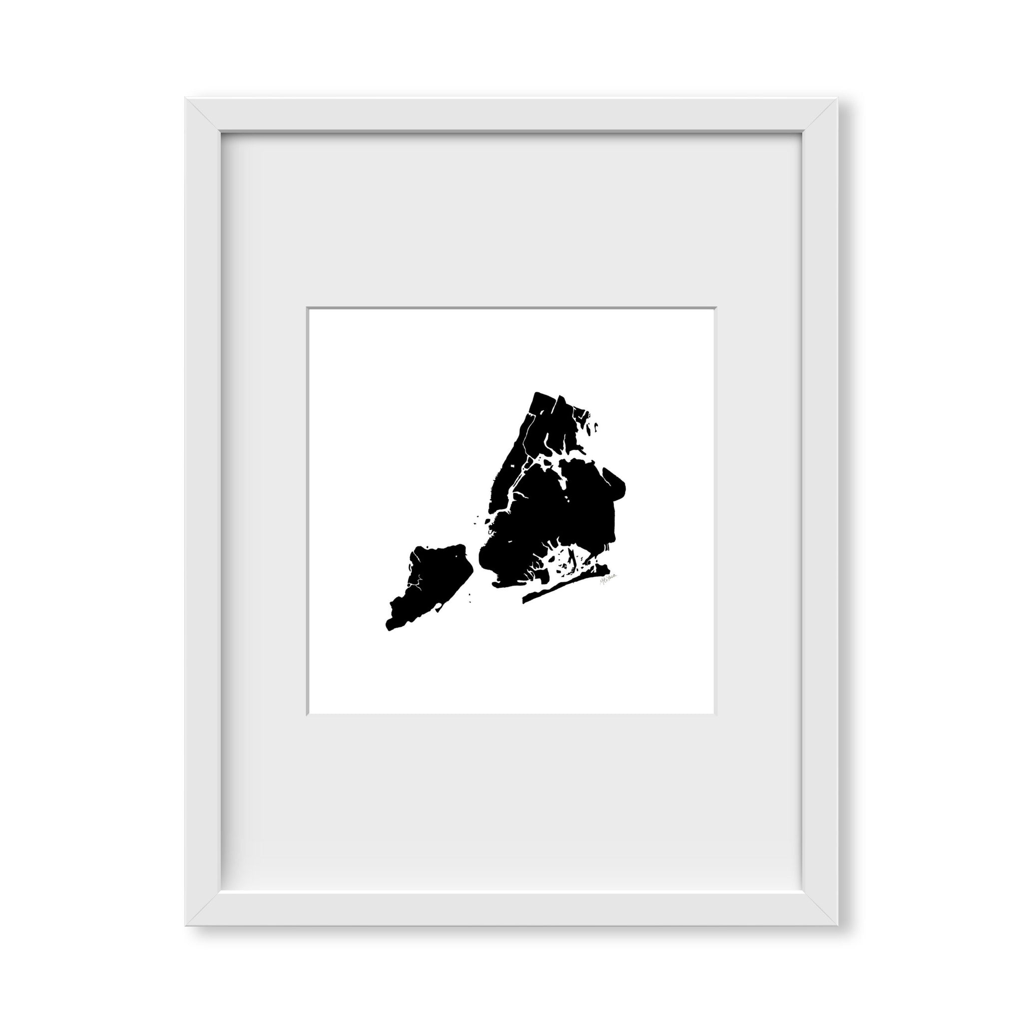 Five Boroughs in Black