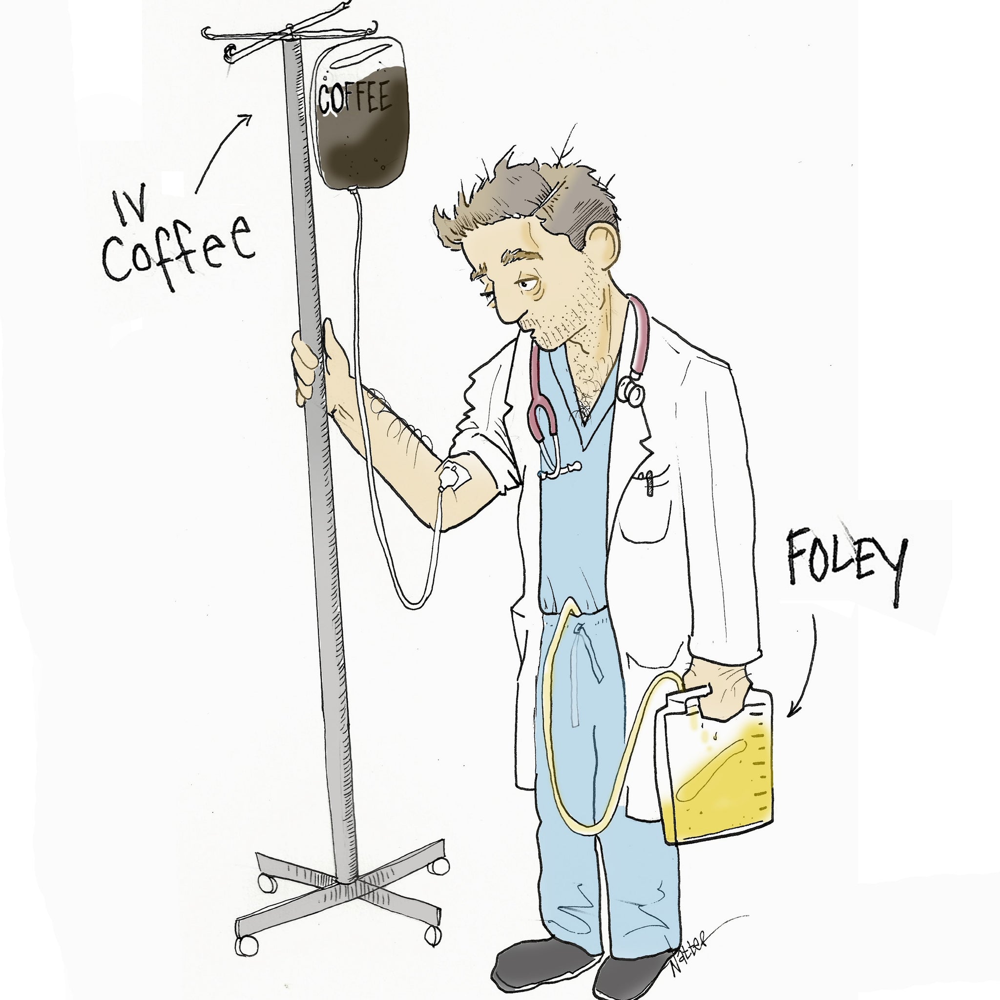 IV Coffee Foley Intern