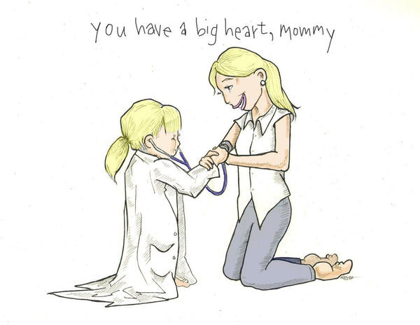 You Have a Big Heart, Mommy (blonde)