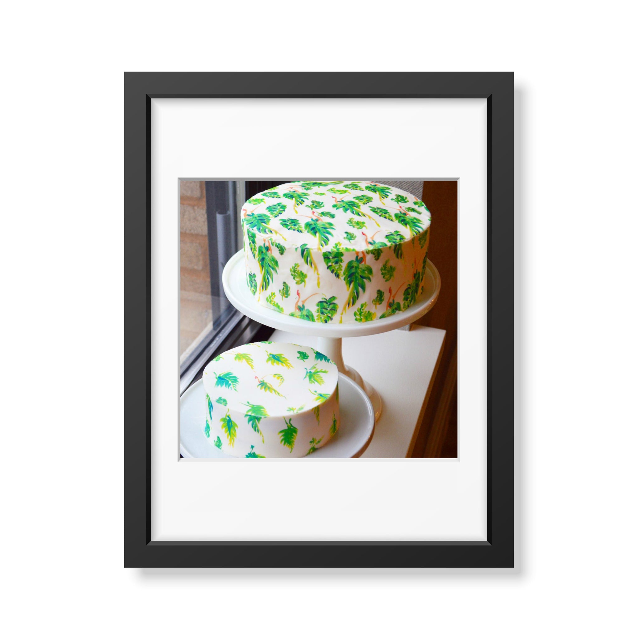 Palm Leaves Cake by Chefanie