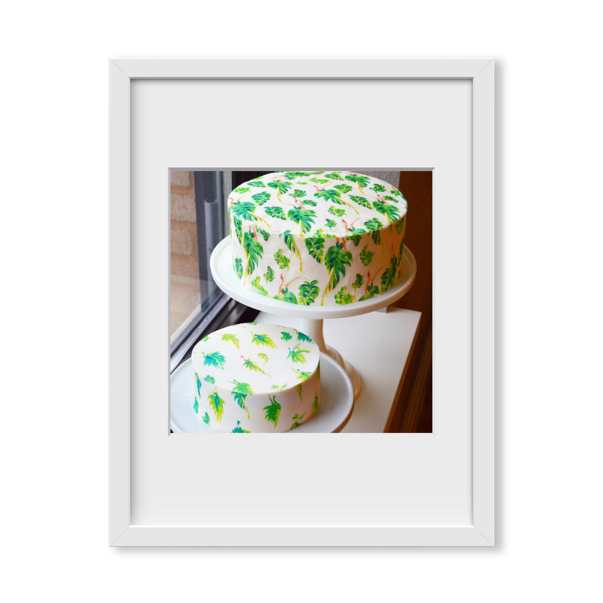 Palm Leaves Cake by Chefanie