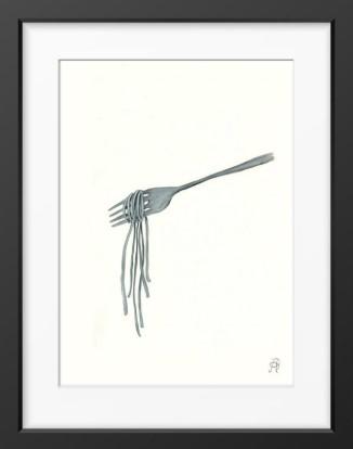 Pasta on Fork
