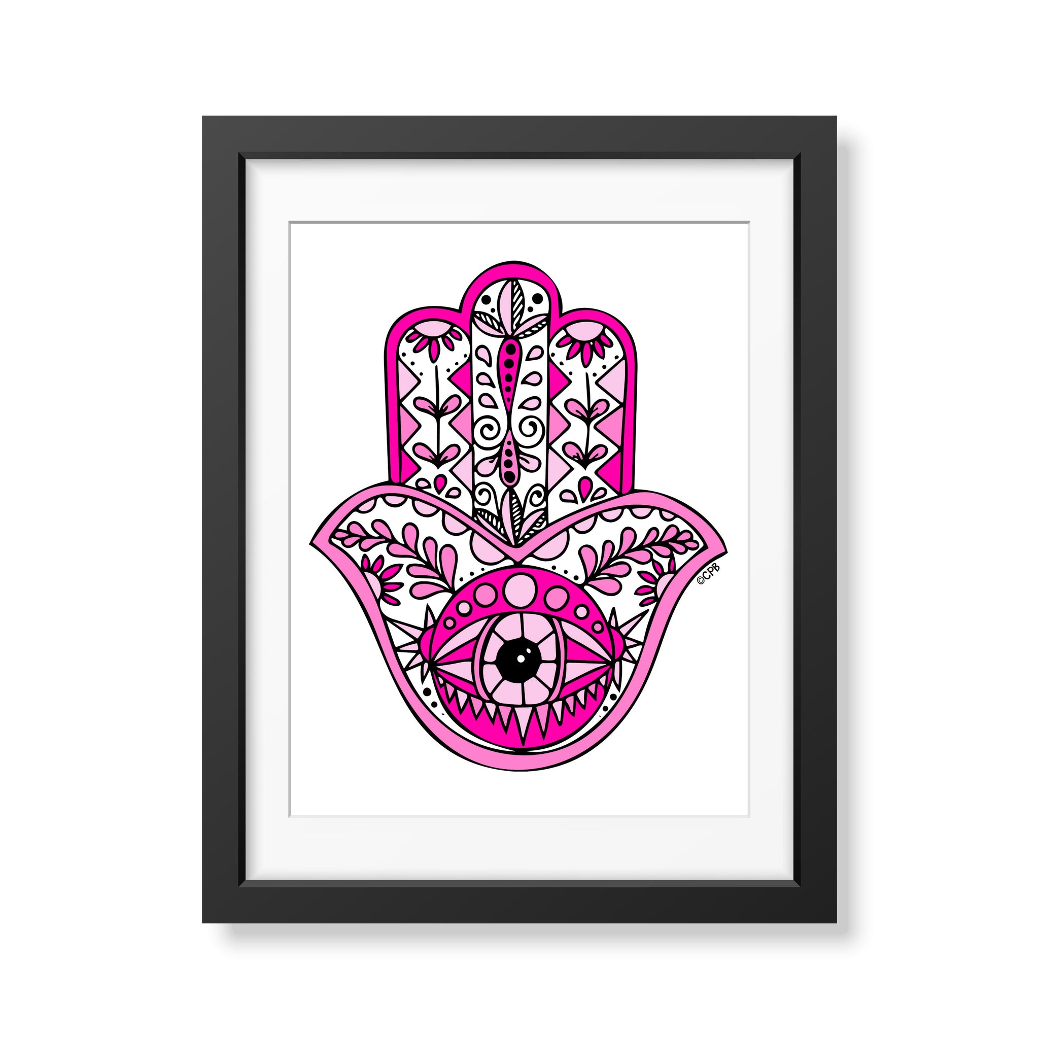 Pink Hamsa