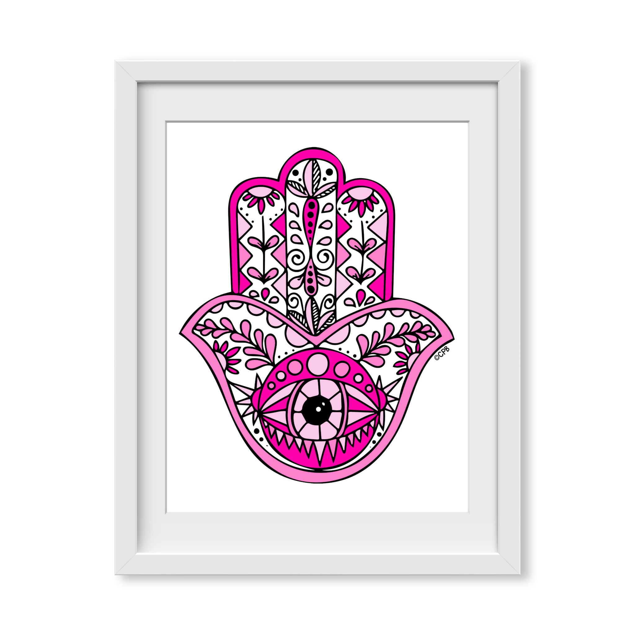 Pink Hamsa