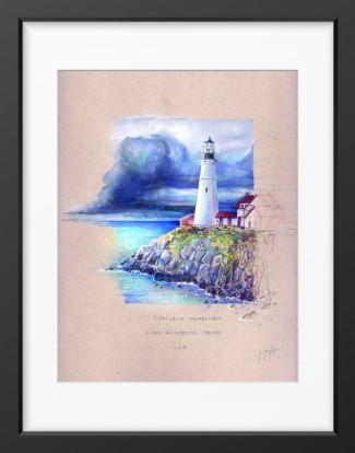 Portland Head Light, Cape Elizabeth, Maine