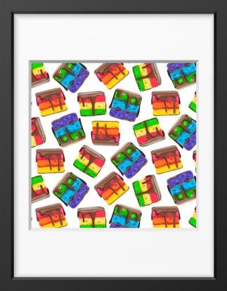 Rainbow Cookies Inspired by Zola Bakes