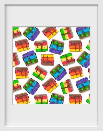 Rainbow Cookies Inspired by Zola Bakes