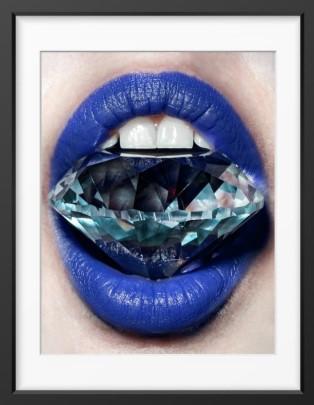 Shine Bright Like a Diamond (Blue)