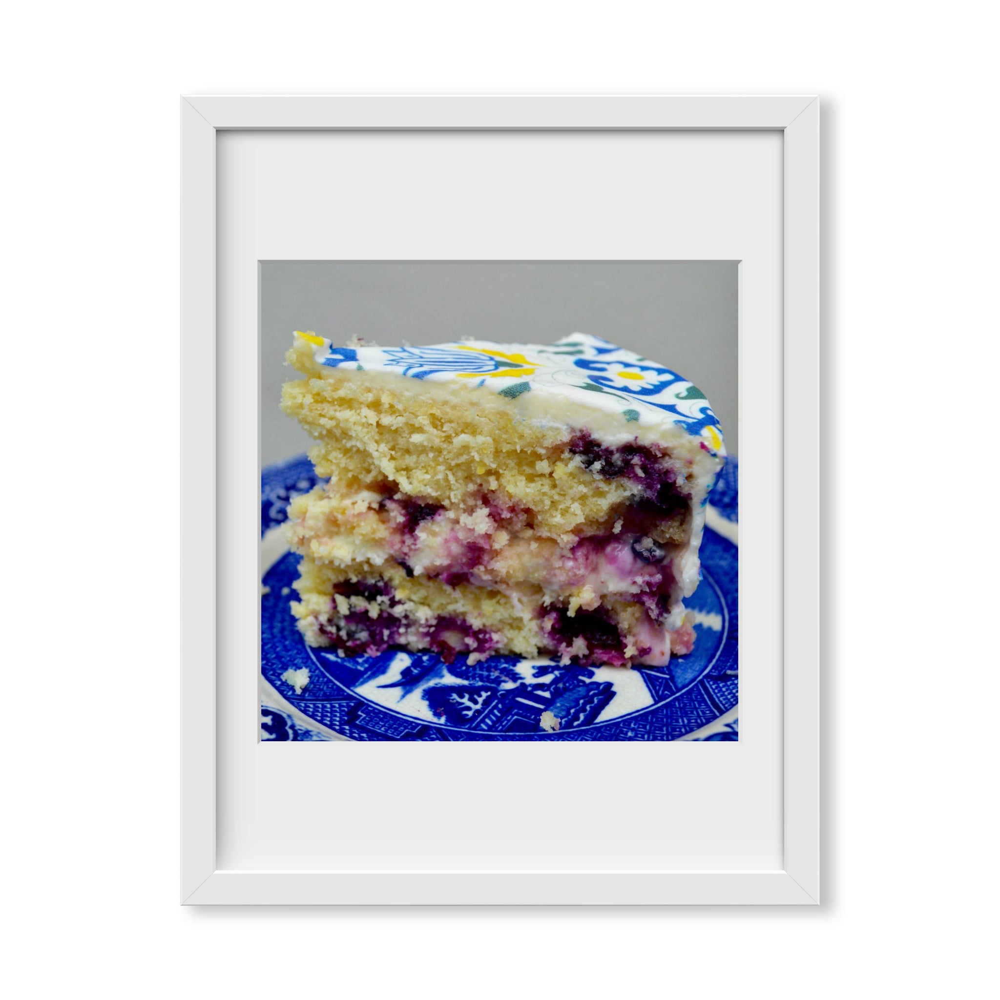 Summer Blueberry Cake by Chefanie