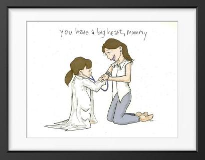 You Have a Big Heart, Mommy (brunette)