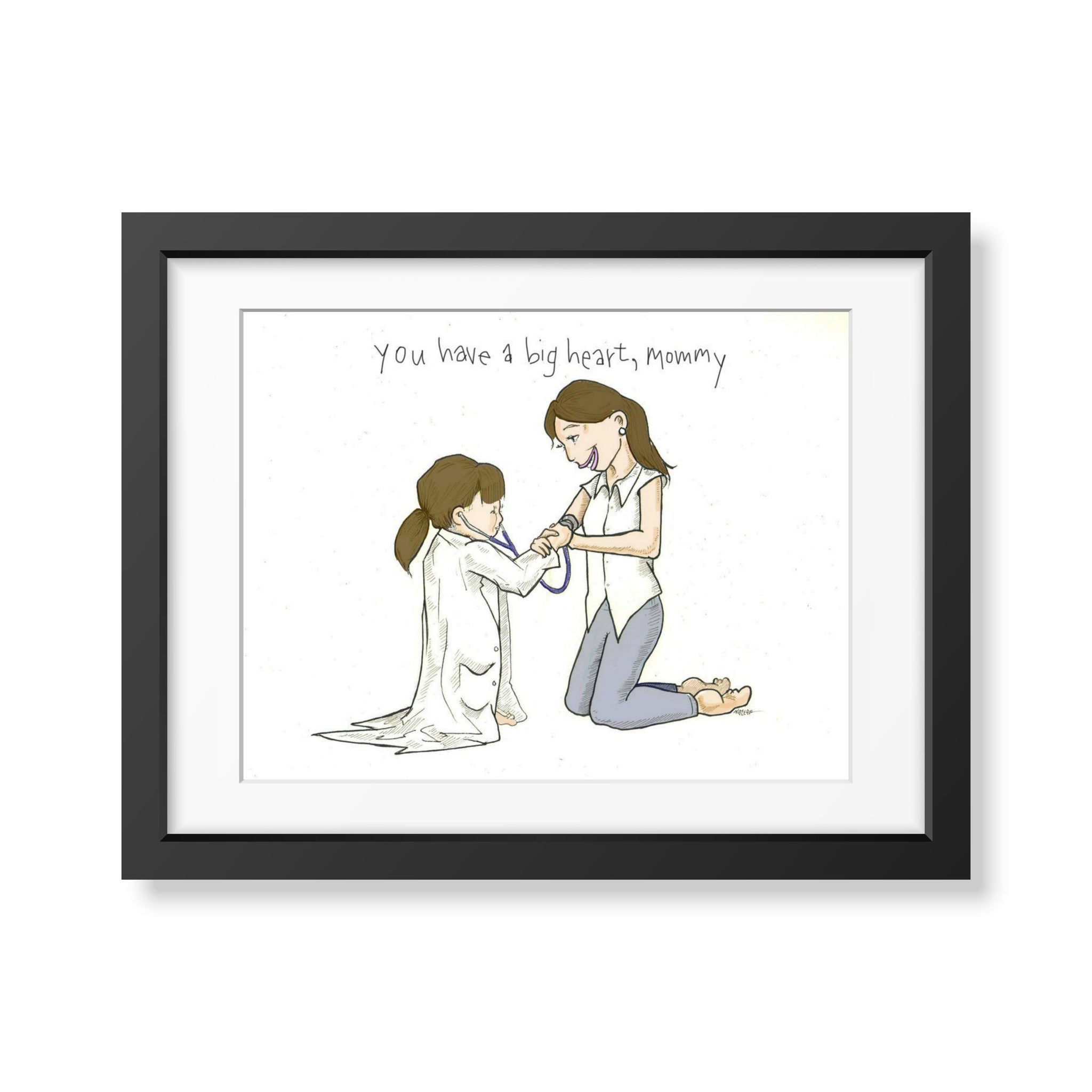 You Have a Big Heart, Mommy (brunette)