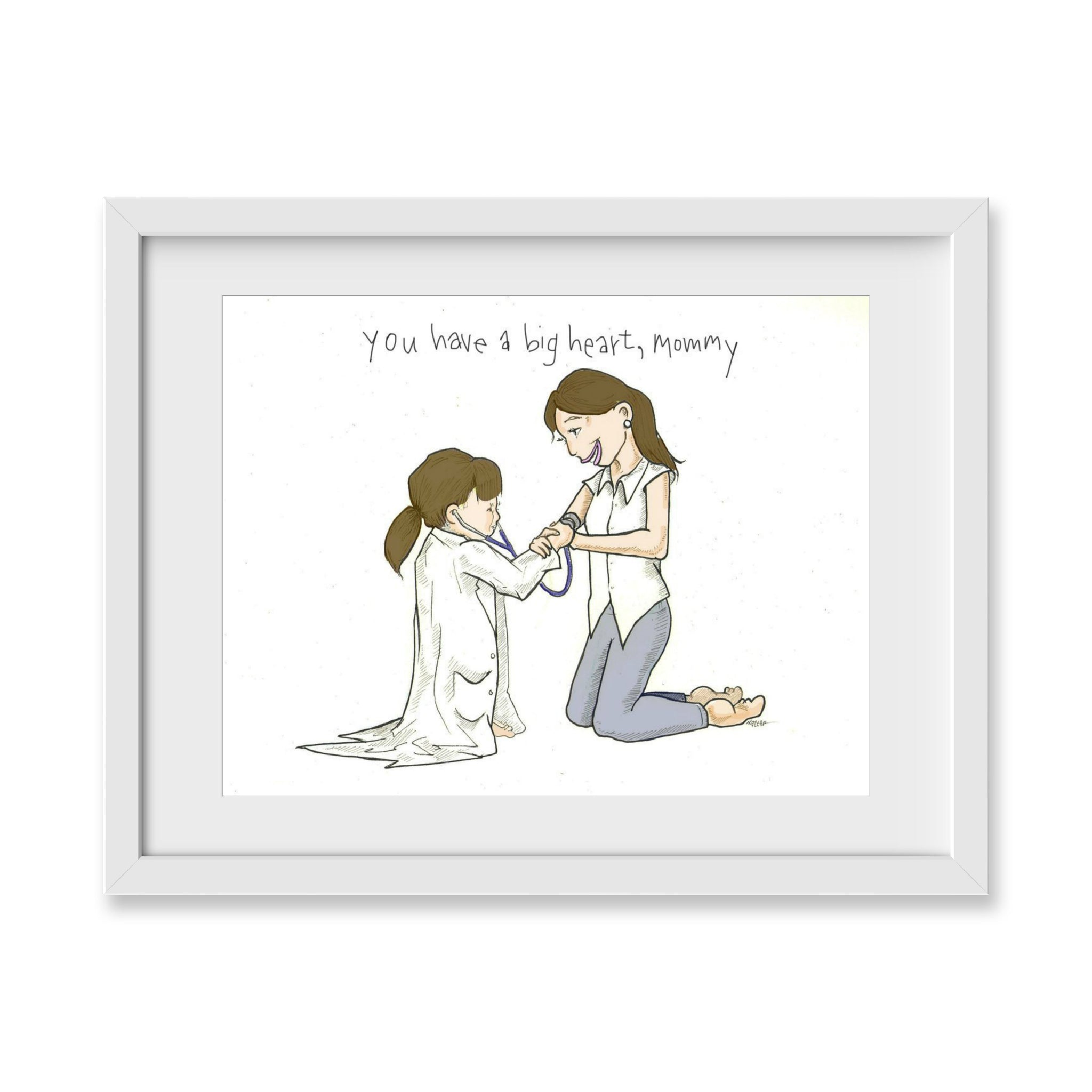 You Have a Big Heart, Mommy (brunette)