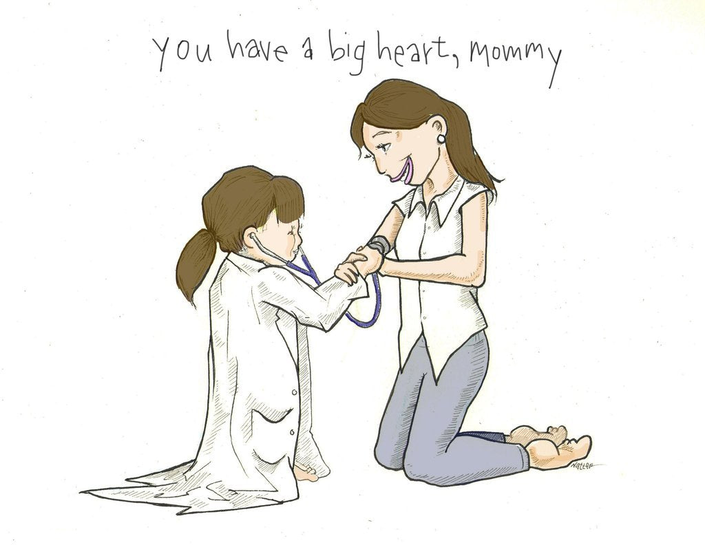 You Have a Big Heart, Mommy (brunette)